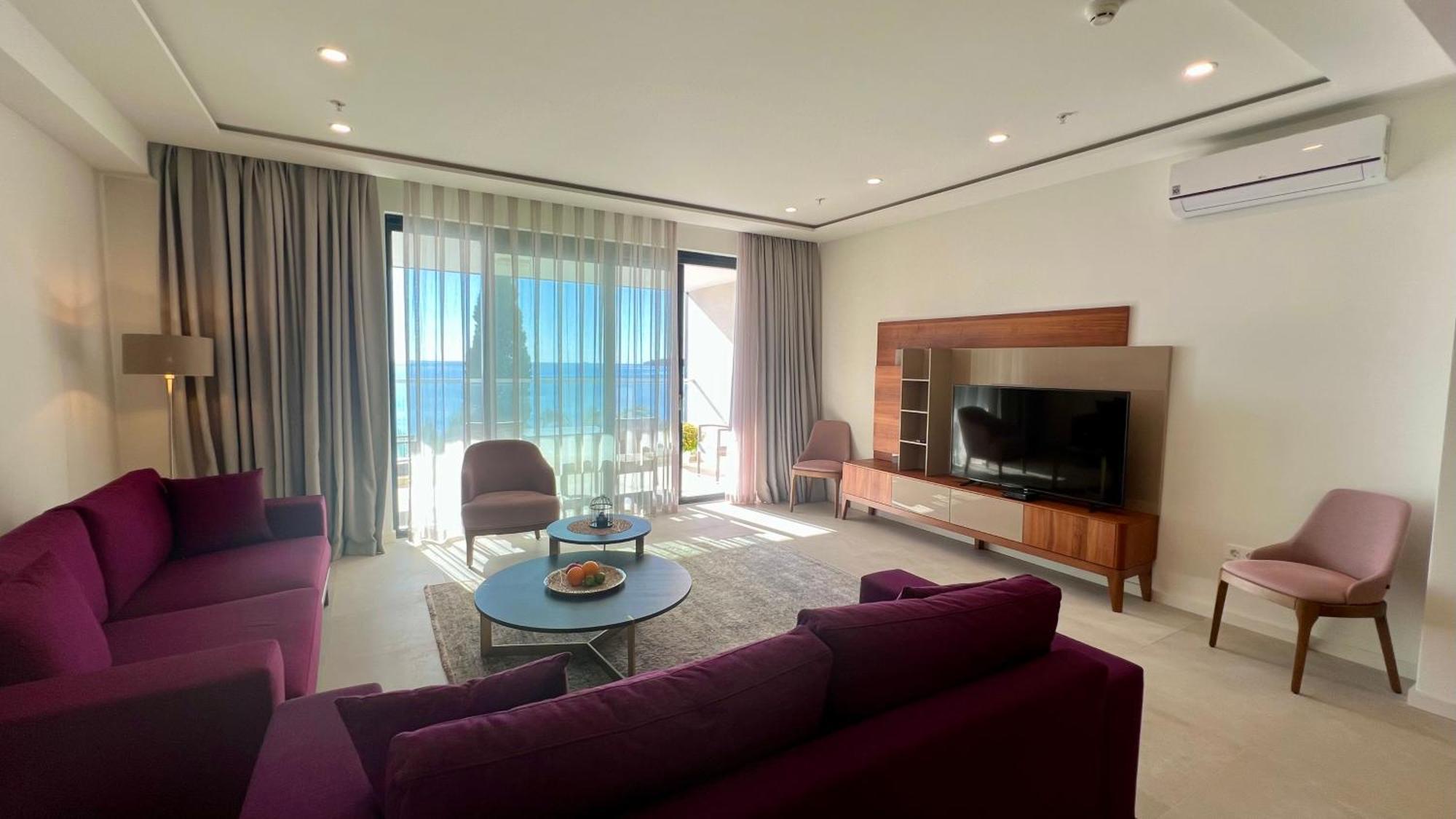 Sunraf Luxe Apartments Budva Eksteriør bilde